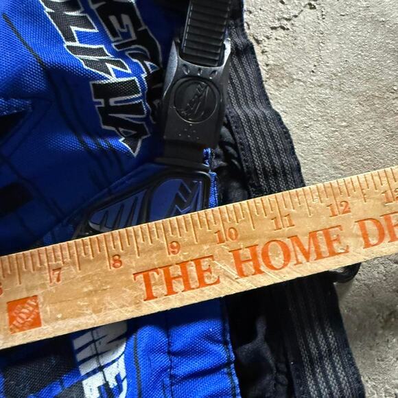 Vintage VTG Y2K Blue Black Metal Mulisha Moto Pants - Picture 7 of 8